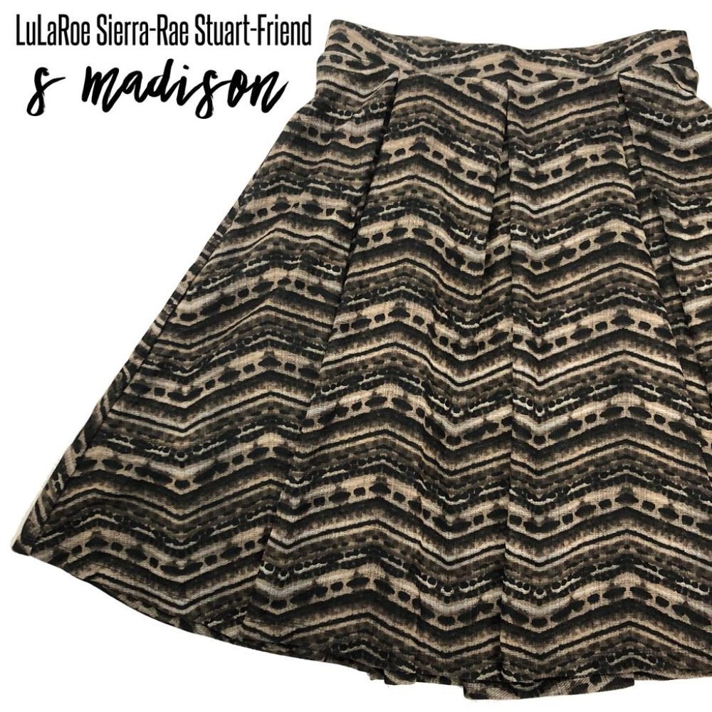 LuLaRoe Animal Print Madison Skirt w/ Pockets